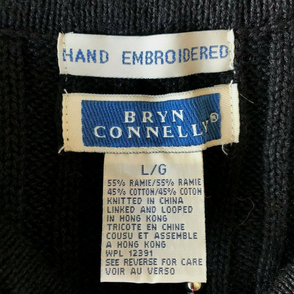 Bryn Connelly Not so Ugly Christmas Vest Large EUC - Picture 12 of 12